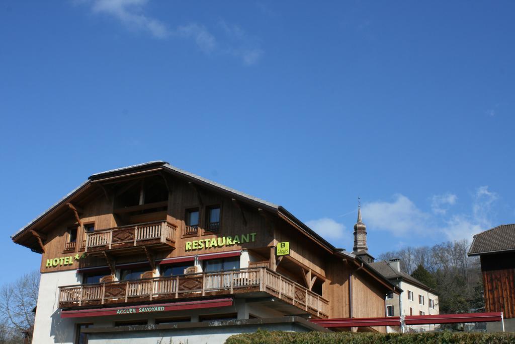 Accueil Savoyard Hotel Mieussy Exterior foto